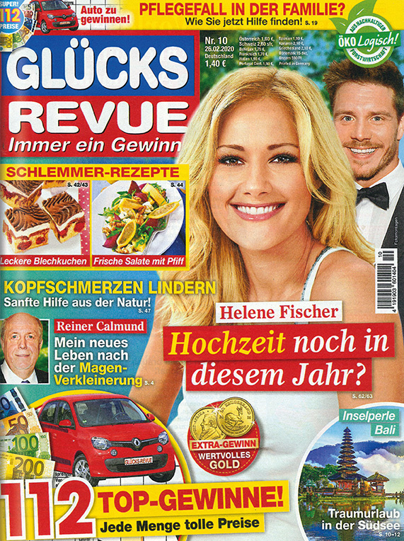 Glücks Revue im Lesezirkel mieten statt kaufen