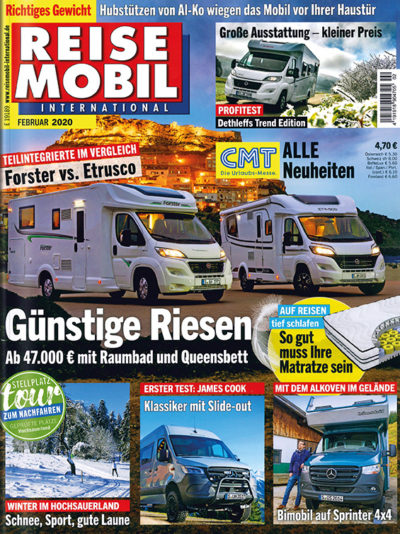 Reisemobil International im Lesezirkel mieten statt kaufen